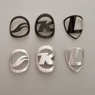 Giant bike badge made of soft aluminum alloy Kona bike stickers Leader badge head tube logo DIY bike accessories