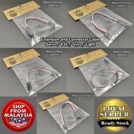 ZRC Extension Cable For RC Servo / ESC / Fan / Gyro / Lights JR Futaba Sanwa Savox Cord Wire Male Fe