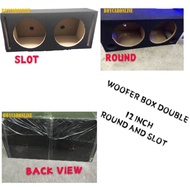 12 INCH AND 10 INCH DOUBLE WOOFER BOX / SPEAKER BOX