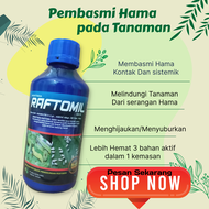 RAFTOMIL 1L PEMBASMI HAMA Obat Wereng Ulat kutu PESTISIDA Insektisida Raftomil Bahan aktif Abamektin