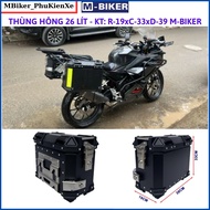 Mbiker_ side box 25L 28L 38L 16L, motorbike side box, aluminum car box, genuine Mbiker