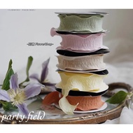 [1ROLL/9METER] ZZSD Flower bouquet ribbon Gift ribbon Flower bouquet ribbon roll
