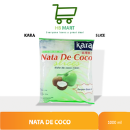 KARA NATA DE COCO SLICE 1KG / NATA DE COCO 1 KG