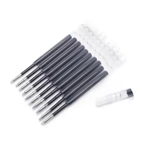Gel-Ink Refills for Retractable Gel Pen 0.5mm/0.7mm Point Blue/Black for Student Teacher Office Work