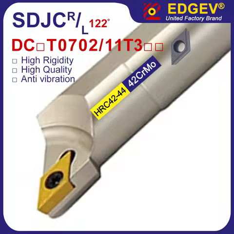 93° S08K S10K S12M S16Q S20R S25S SDJCR07 SDJCL07 SDJCR11 SDJCL11 Internal Turning Tool Bar DCMT 070