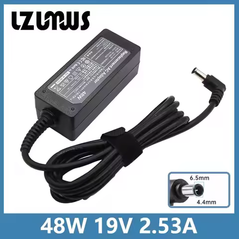 LZUMWS 19V 2.53A 6.5x4.4 Laptop Adaptor 48W Charger for Samsung TV Monitor 32' UN32J5003 UN32J4000AF