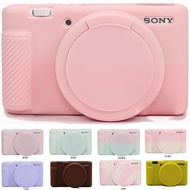 Soft Silicone Camera Case Protective Skin Rubber Cover Body Cover For Sony ZV1 ZV-1F ZV-1 ZV1II ZV1M