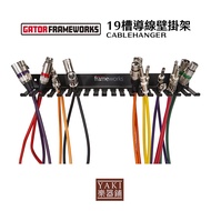 Gator 19 Slot Wire Wall Mount CABLEHANGER [Cyclone Instrument]