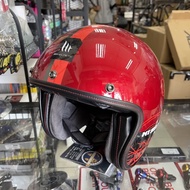 MT helmet Le Mans 2 Cafe racer gloss Red