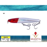 Stickbait sinking flutterstick pencil lure 4gram 6.2gram and 12gram length 5cm 6.5cm and 8.5cm, Red 