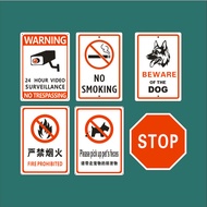 No Reflective Signs Aluminum Safety Signs Signs Signs Warning Signs FCMA