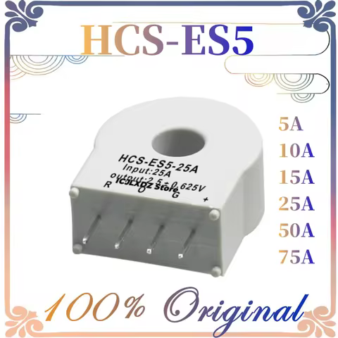 1pcs/lot Original New Hall current sensor HCS-ES5 5A 10A 15A 25A 50A 75A In Stock
