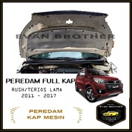 Peredam Panas Kap Mesin Mobil Rush Terios Lama Tahun 2011 - 2017 FULL KAP