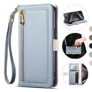 Crossbody Zipper Wallet with Card Holder Phone Case for Samsung A16 A15 A24 A36 A22 A26 A54 A35 A55 