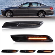 BMW BMW Fender Light Car Side Light Running Water Turn Signal Carbon Fiber Texture Turn Signal E81 E