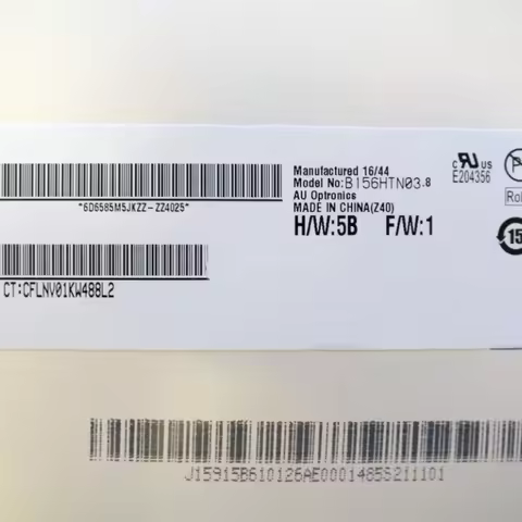 B156HTN03.8 fit B156HTN03.4 B156HTN03.5 B156HTN03.6 B156HTN03.7 N156HGE-EA1 EAB Laptop LCD Screen