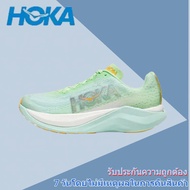 【รับประกันของแท้ 100%】HOKA ONE ONE MACH X MEN'S AND WOMEN'S SNEAKERS 1141450OMLGรองเท้าผ้าใบแฟชั่นกั