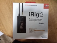 IK Multimedia iRig 2 Mobile Guitar Interface for iPhone iPad