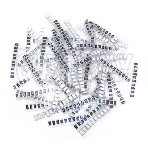 800pcs 2010 5% SMD Chip Resistor Assorted Kit 10R - 910K ohm 80values Resistance Sample Set