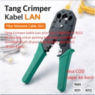 Tang Crimper cable Lan plier 3 in 1 RJ45 RJ-11 RJ12 designed for cutting cables and modifications i 