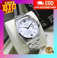 BARU!!! MURAH ORIGINAL GARANSI RESMI 1 TAHUN JAM TANGAN PRIA ALEXANDRE CHRISTIE ANALOG SILVER RANTAI STAINLESS STEEL ARLOJI WATCH COWOK ALEXANDER CRISTIE CRISTY LAKI PUTIH A8289 AC 8289