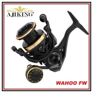 AJIKING WAHOO FW REEL PANCING SPINNING FISHING REEL 5+1 BALL BEARING SALTWATER