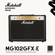 MARSHALL MG102GFX-E 100W COMBO 2X12 W/EFFECT GUITAR AMPLIFIER (MARSHALL/ 100W AMP/ ELECTRIC GUITAR AMP/ ZOSO MUSIC)