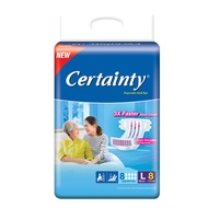 CERTAINTY TAPE ADULT DIAPER (L)
