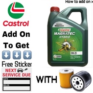 3430669 Castrol Magnatec Hybrid 0W20 Fully Synthetic Engine Oil 4 Liter