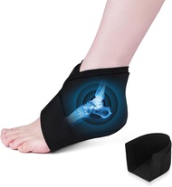 Heel Ice Pack for Pain Relief Reusable Gel Ankle Ice Pack Wrap Hot&Cold Therapy for Heel Pain Planta