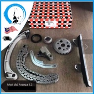 Toyota Avanza 1.3, Perodua Myvi 1.3, Kembara DVVT (with oil seal) Timing Chain Kit Set