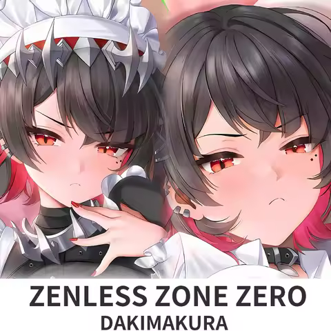 Anime Ellen Joe Zenless Zone Zero Dakimakura Hing Body Case Otaku Pillow Cushion Bed Ings Xmas Game