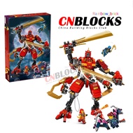 Dragon Warriors 71812 (623 Pcs) Kai's Ninja Climber Mech Building Blocks Kids Boys Toys Gifts