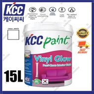 KOREA KCC PAINT VINYL GLOW WHITE CAT DALAMAN KILAT PUTIH 15L - 15103