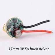 17mm 3V 5A buck Driver for SST40 519A LED Flashlight 12 Groups