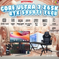 SETCOMBO ครบจบพร้อมเล่น BUY1FREE7 / BONMECOM2 คอมประกอบ DDR5 / CORE ULTRA  7 265K / RTX 5060TI 16GB 