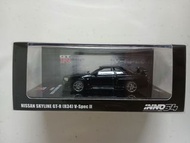 全新Inno64 Nissan Skyline GT-R (R34) V-Spec II （1：64）