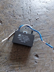 Capacitor หรือ แคปพัดลม  3.5uF/450 งานsk 1 ตัว ใช้กับพัดลม Hatari ใช้แทนของเดิมได้