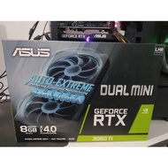 used ASUS RTX3060TI dual mini 8gb v2 lhr graphic card pc cpu computer gpu rtx 3060 ti