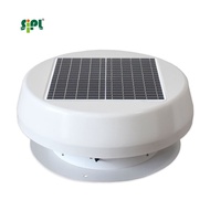 25W Solar Power Ventilation Roof Fan for Household Use Green Modern Dome Home Wiring-Free Exhaust Fa