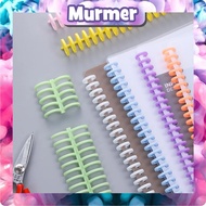 MurmerOfficial Ring Binder DIY/HARU Ring Binder Plastic Spiral 30 Holes For Loose-leaf paper A4 B5 A