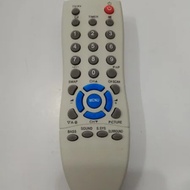 " Remote Remot Rimot TV Televisi Tabung Sanyo Oval
