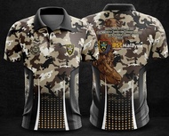 321d3 high-quality unisex polo shirt jersery IPSC ROYAL malaysia POLICE 3D print shirts Short sleeve