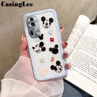 Phone Case for Oppo Reno11 Pro 11F Back Cover Popular Style Cute Cartoon Soft Silicone Clear Couple Anti Drop for Oppo Reno 11F 11 Pro Cover Cases