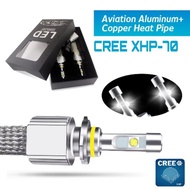[High Lumen] CREE XHP-70 Headlight 6000K 13200 Lumen Super Bright Fanless Headlights