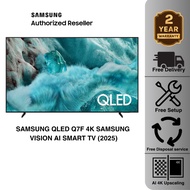 (2025) SAMSUNG 55" 65" 75" 85" QLED Q7F 4K Vision AI Smart TV QA55Q7FAAKXXM / QA65Q7FAAKXXM / QA75Q7