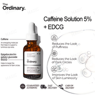 The Ordinary Caffeine Solution 5 + EGCG Eye Serum of Eliminate Best Eye Cream for Wrinkles Dark Circ