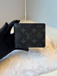 順豐包郵  LV Men Wallet 熱銷款 男款 黑色 銀包