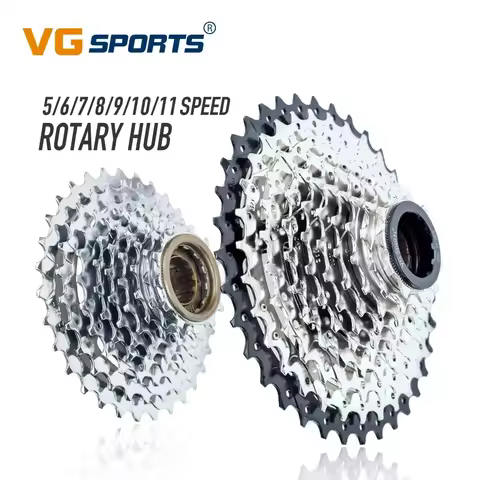 VG Sports Bike Freewheel Sprockets 5/6/7/8/9/10/11 Speed Thread Type 5s 6s 7s 8s 9s 10s 11s 28T 32T 