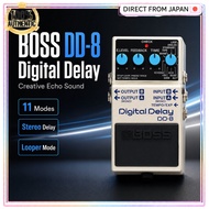 BOSS DD-8 Digital Delay Guitar Effects Pedal Compact Stereo Delay Pedal